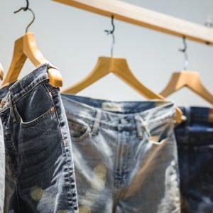 Tailored Slim Denim Jacket — Indigo